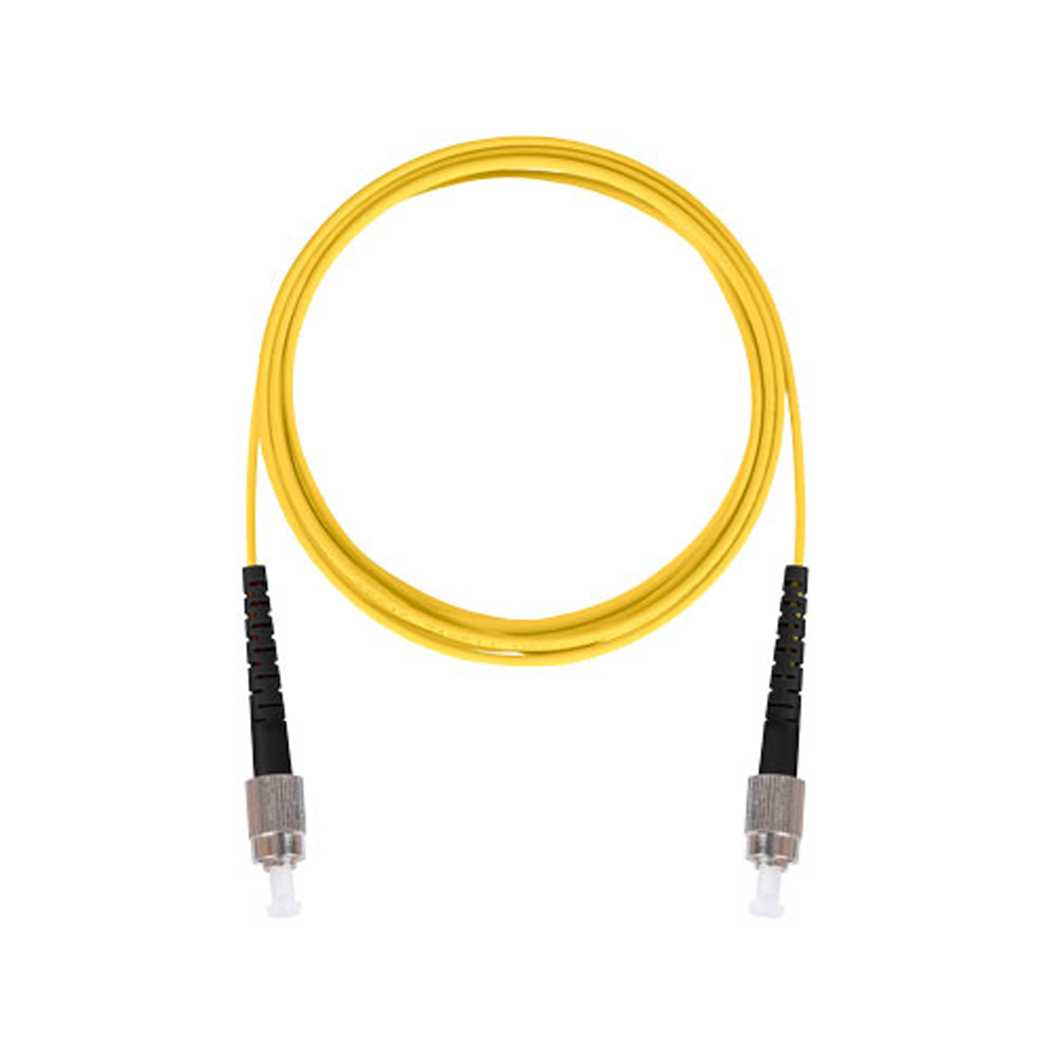 Шнур оптический соединительный, одинарный, одномодовый SM 9/125 OS2, FC/UPC-FC/UPC, LSZH нг(A)-HF, 5 м