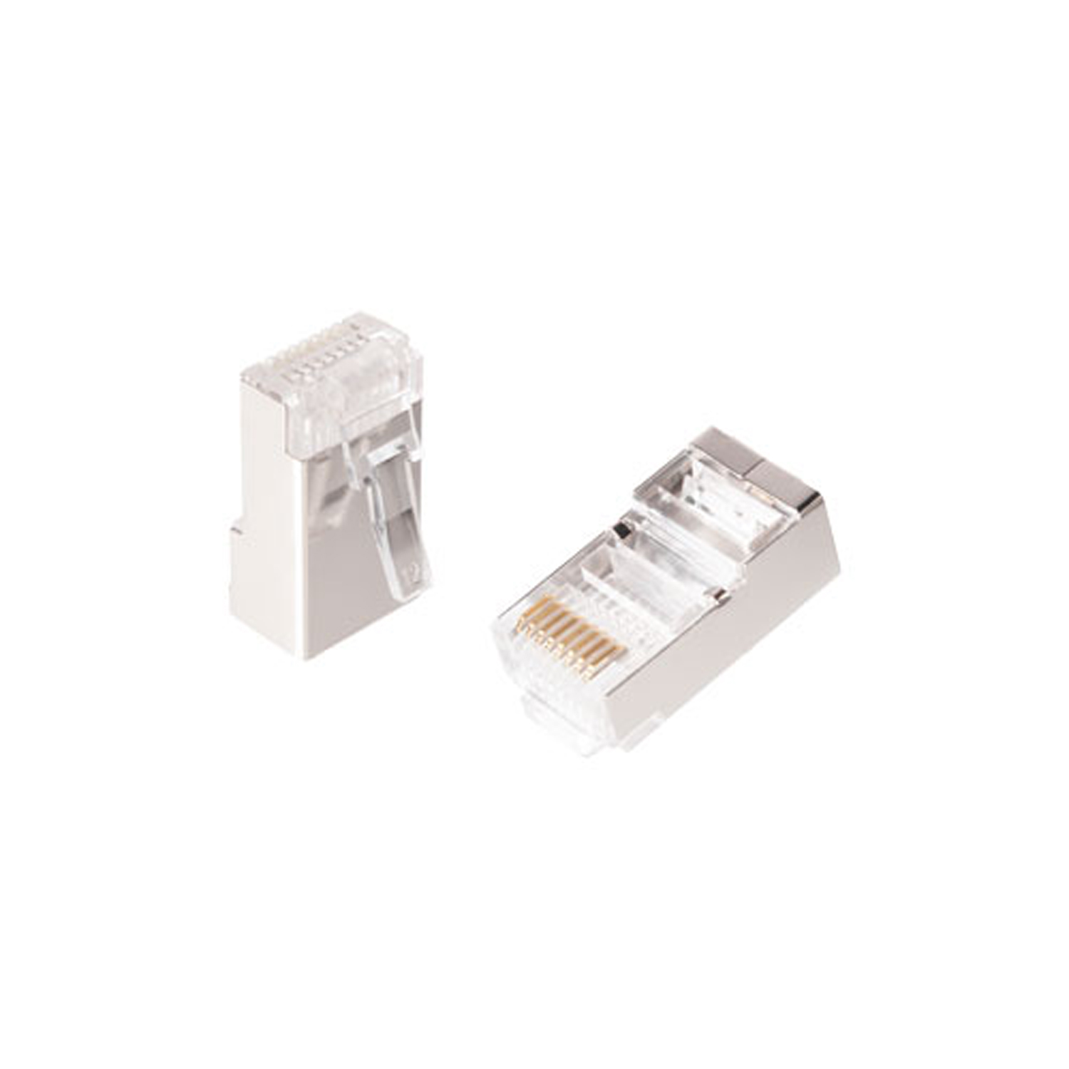 Коннектор RJ-45, STP, Кат.5e, универсальный, быстрый монтаж, уп-ка 100 шт.