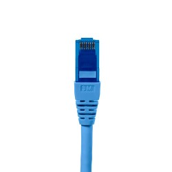 Шнур коммутационный (патч-корд) U/UTP, Кат.5e, LSZH нг(A)-HF, цвет синий, 3.0 м