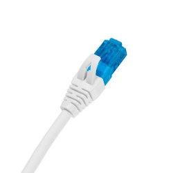 Шнур коммутационный (патч-корд) U/UTP Кат.5e, LSZH нг(A)-HF, цвет белый, 5.0 м