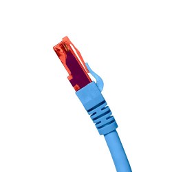 Шнур коммутационный (патч-корд) неэкранированный U/UTP, 28 AWG, Кат.6, LSZH нг(А)-HF, цвет синий, 2.0 м