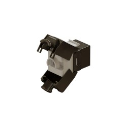 Модуль коммутационный типа Keystone, Кат.5e, 180° экран, самозажимной