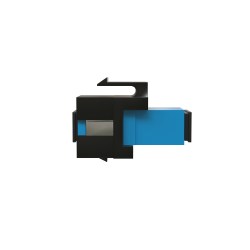 Модуль коммутационный типа Keystone SC/UPC SM 9/125, цвет черный