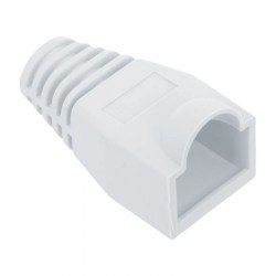 Колпачок защитный для коннектора RJ-45, цвет белый, уп-ка 100шт