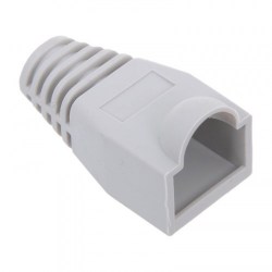 Колпачок защитный для коннектора RJ-45, цвет серый, уп-ка 100шт